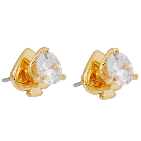 KATE SPADE • Brilliant Statement Crystal Clear Earrings - Picture 4 of 5